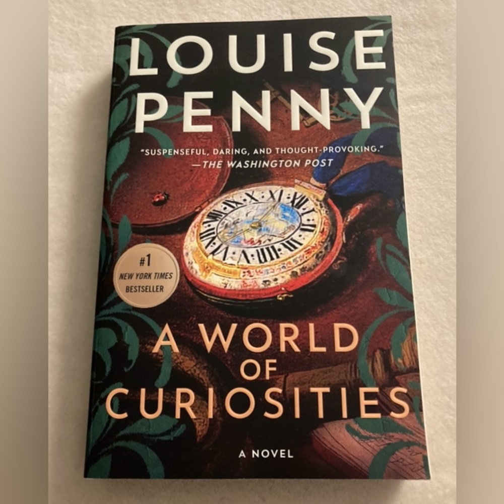PAPERBACK novel thriller book A World of Curiosities by Louise Penny NWOT